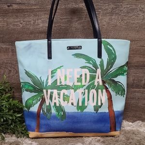 Kate Spade Francis' Tote has been worn, does have scratches. See pictures